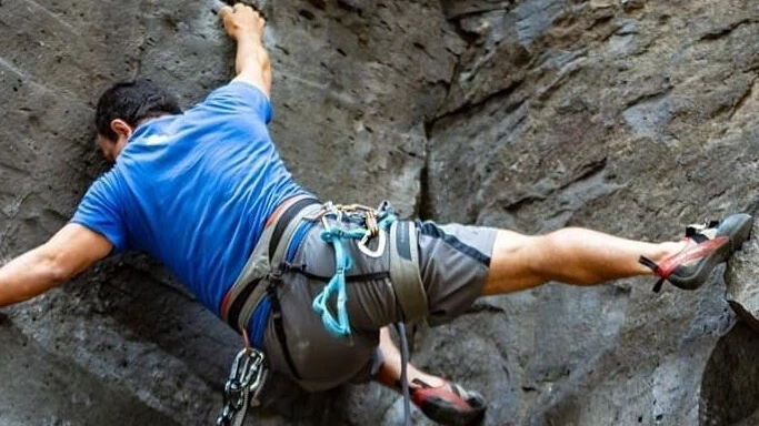 Rock climbing